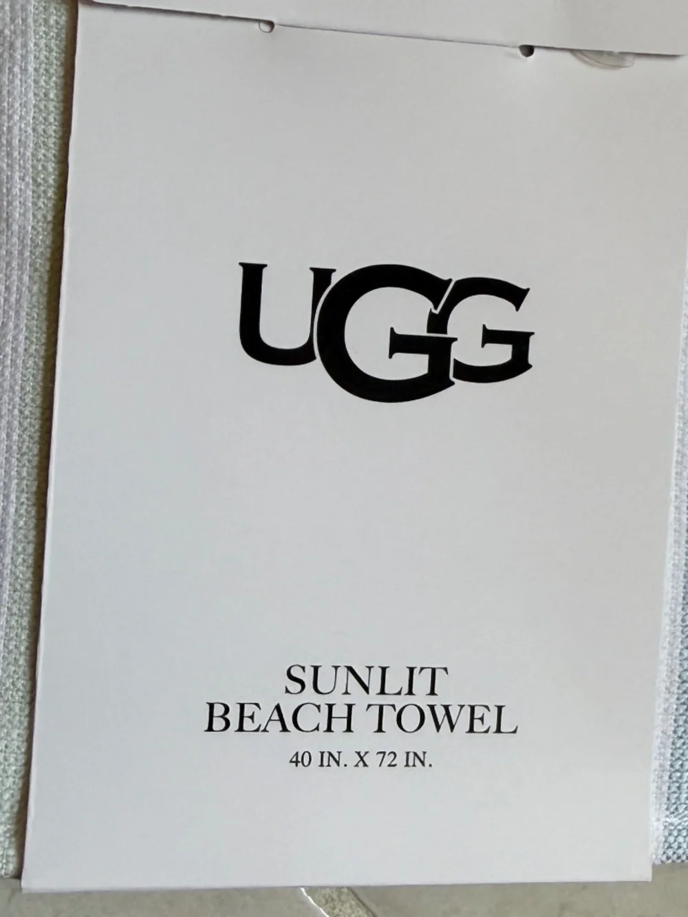 UGG Sunlit Striped Beach Towel 40